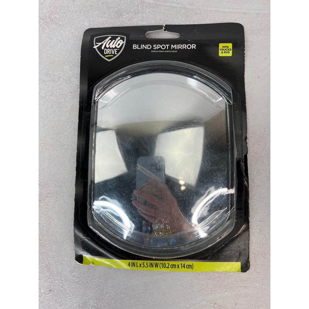 Auto Drive Blind Spot Mirror Fits Trucks & RVS 4 In‎ L X 5.5 in W